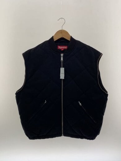 商品画像：25AW/Zip-Off Sleeve Quilted Bomber Jacket/S/コットン/ブラック 3