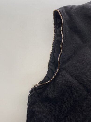 商品画像：25AW/Zip-Off Sleeve Quilted Bomber Jacket/S/コットン/ブラック 7