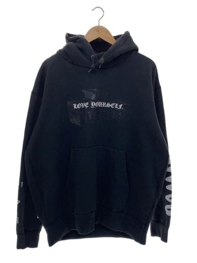 商品画像：×ぱくちーひとみCLEAR LOGO HOODIE/パーカー/XL/コットン/BLK/TNBC0167 1