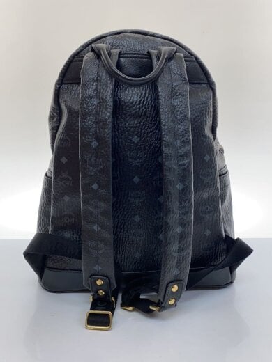 商品画像：ヴィセトス/スタッズリュック/レザー/ブラック 2