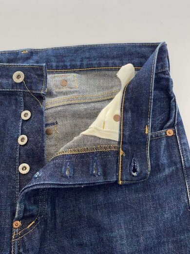 画像：Levi’s702/復刻/BIG E/赤耳/シンチバック/ストレートパンツ/33/デニム/IDG3