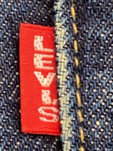 画像：Levi’s702/復刻/BIG E/赤耳/シンチバック/ストレートパンツ/33/デニム/IDG7