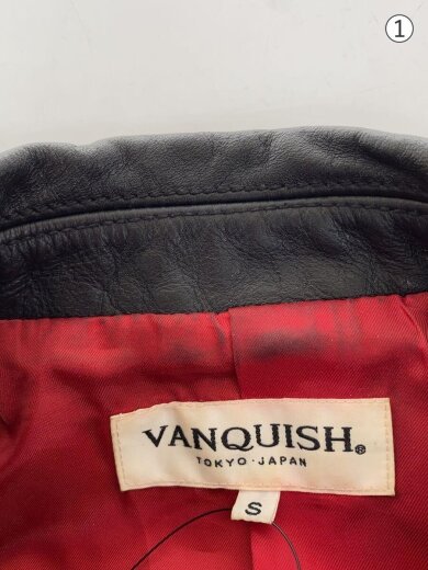 商品画像：ダブルライダースジャケット/S/牛革/BLK/VJJ3070/襟汚れ有 7