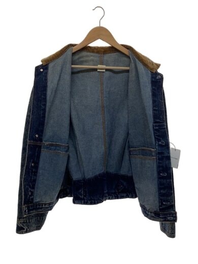 商品画像：80s/75073/ケミカルウォッシュデニムブルゾン/MADE IN USA/L/インディゴ 3