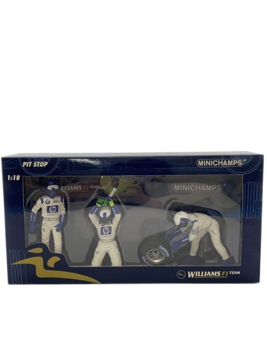 商品画像：ミニカー/318 100052/1/18 WilliamsF1 Front Tyre Change Set 1