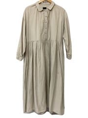 フクロウと一つ星のグート/長袖ワンピース/コットン/portom20123