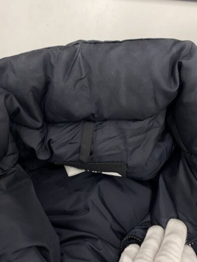 商品画像：ダウンジャケット/ナイロン/NVY/襟に破れ有/シミ有 5