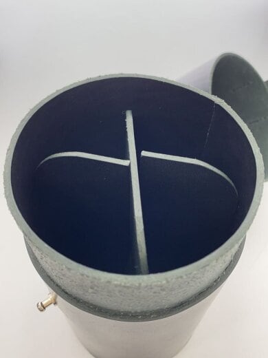 商品画像：キャンプ用品その他/ブラック/sotoie leather/筒形レザーケース/未使用/箱有 8