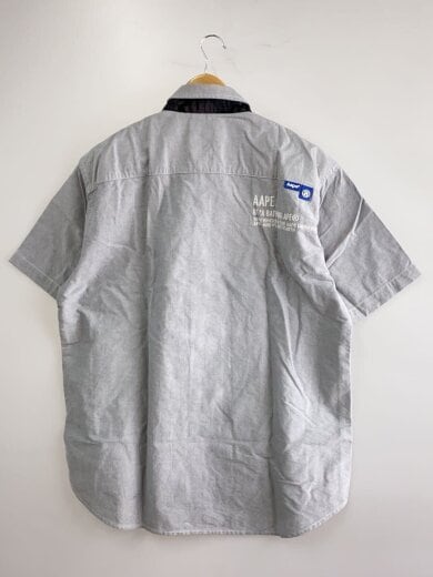 商品画像：半袖シャツ/XL/コットン/GRY/AAPSRM8442XXM 2