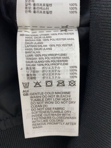 商品画像：キルティングジャケット/M/ポリエステル/BLK/H11439 5