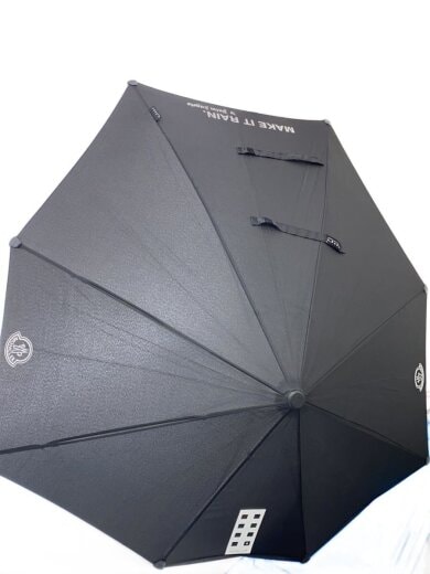 商品画像：服飾雑貨/BLK/無地/senz×MONCLER×Palm Angels/折りたたみ 1