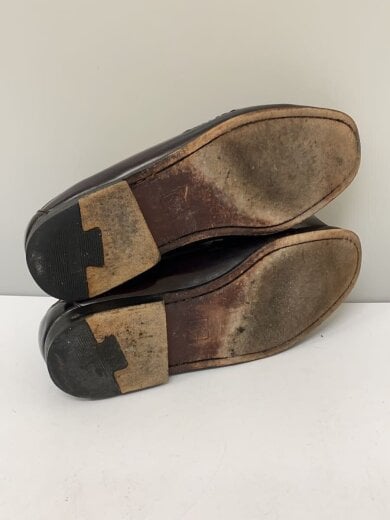 商品画像：使用感有/すり減り有/ローファー/BRW 4