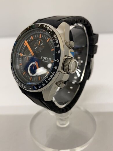 商品画像：クォーツ腕時計/アナログ/ラバー/BLK/BLK/CH2647 2