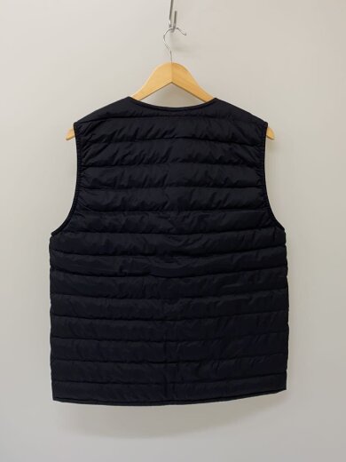 商品画像：スペリオダウン ラウンドネックベスト MENS/L/ナイロン/BLK 2