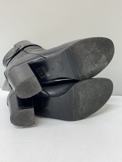 商品画像：ヒールブーツ/ブーツ/35/BLK/レザー 4