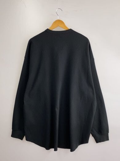 商品画像：長袖Tシャツ/XL/ポリエステル/BLK/BE-34024W// 2