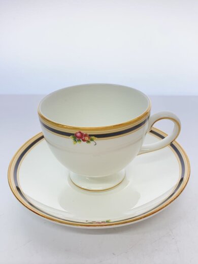 商品画像：カップ&ソーサー/2点セット/CLIO/金縁変色あり/箱有 3