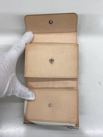 商品画像：ベローズウォレット/2つ折り財布/レザー/BLK/レディース// 4