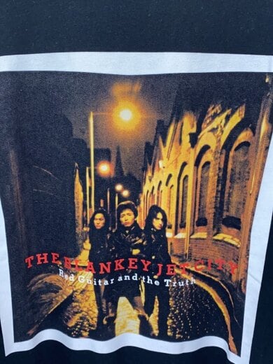商品画像：THE BLANKEY JET CITY/Tシャツ/--/コットン/BLK/Red Guitar and the Tru// 4