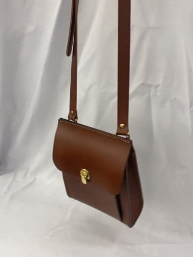 商品画像：ショルダーバッグ/レザー/BRW/無地/CP-61 2