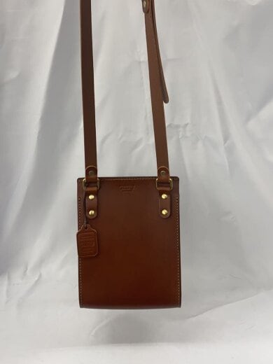 商品画像：ショルダーバッグ/レザー/BRW/無地/CP-61 3