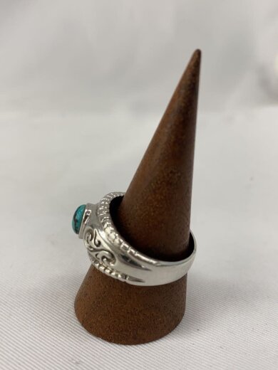 商品画像：リング/SV925/21号/カラーストーン/SLV/メンズ 2