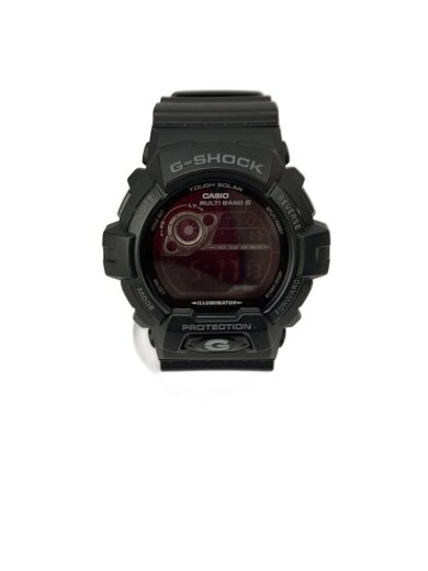 商品画像：ソーラー腕時計/デジタル/ラバー/BLK/BLK/SS/GW-8900A 1