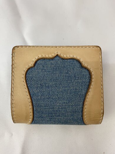 商品画像：2つ折り財布/レザー/IDG/メンズ 2
