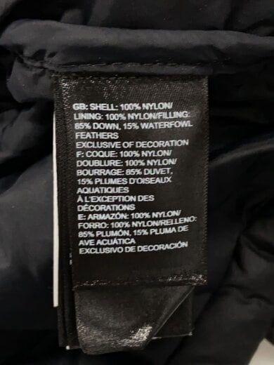商品画像：1996 RETRO NUPTSE JACKET/ダウンジャケット/L/ナイロン/BLK/NF0A3C8D// 5