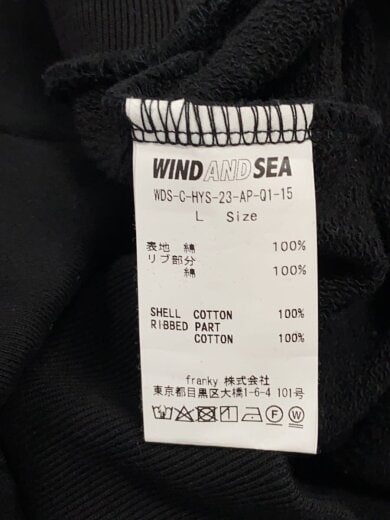 商品画像：パーカー/L/コットン/BLK/WDS-C-HYS-23-AP-Q1-15// 4