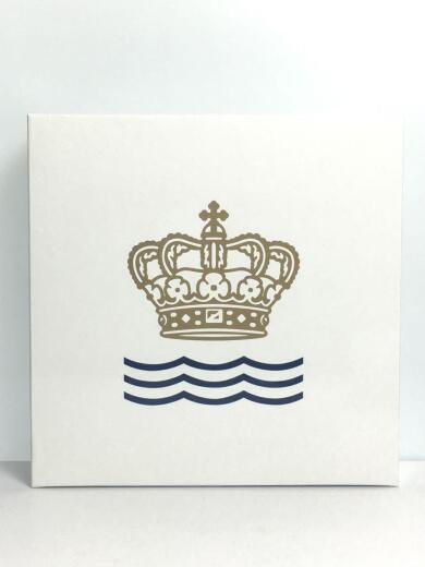 画像：ROYAL COPENHAGENプレート/ボウル/white palmette rhombic bowl/WHT6