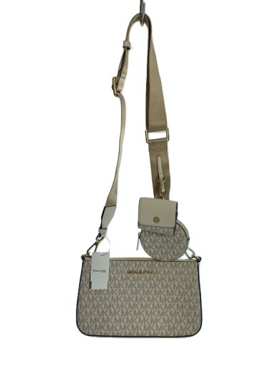 画像：MICHAEL KORSショルダーバッグ/--/WHT/総柄/PA-22101