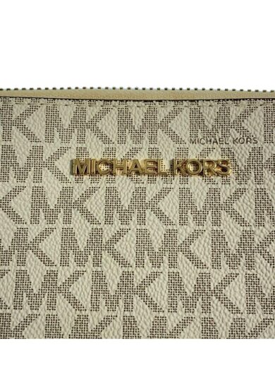 画像：MICHAEL KORSショルダーバッグ/--/WHT/総柄/PA-22105