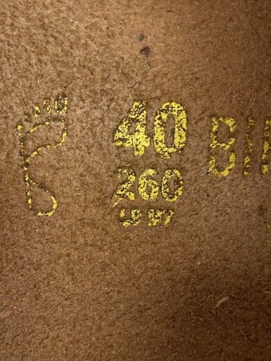 画像：BIRKENSTOCKサンダル/40/BLK5