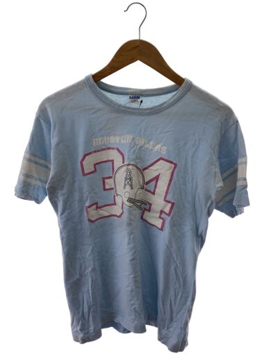 商品画像：70s～80s/バータグ/HOUSTON OILERS/Tシャツ/L/コットン/BLU 1