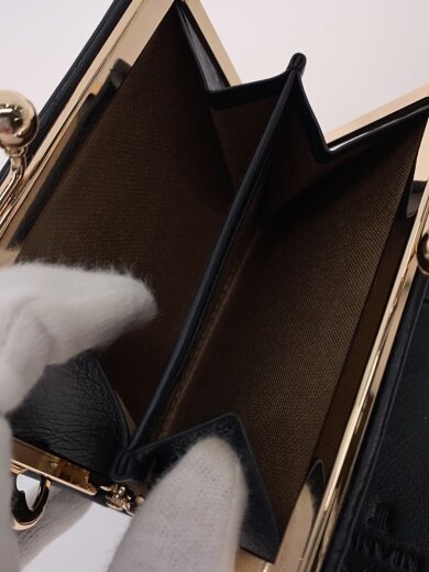 商品画像：2つ折り財布/--/BLK/レディース// 5