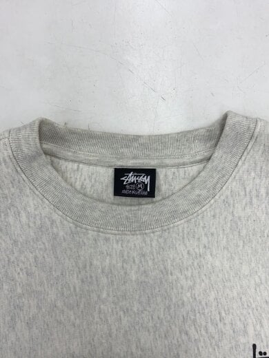 商品画像：スウェット/M/コットン/GRY/シミ箇所有 8