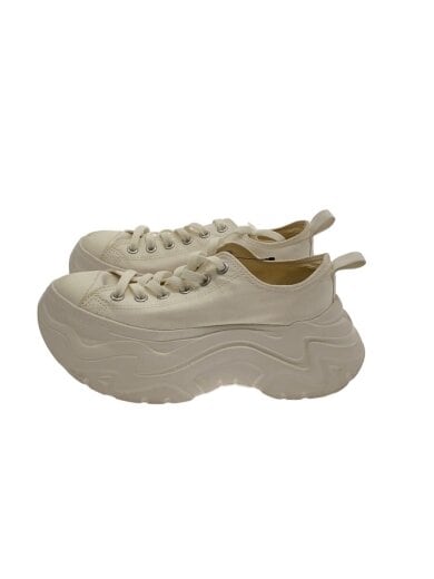 商品画像：ローカットスニーカー/24cm/WHT/キャンバス/1SE436 1