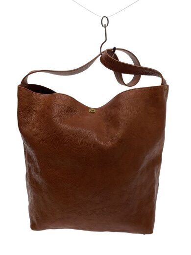 商品画像：ショルダーバッグ/レザー/BRW/無地 1