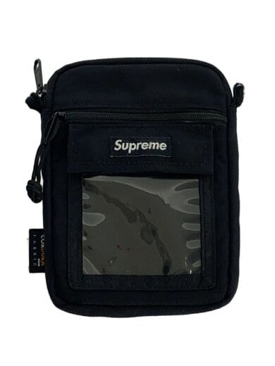 画像：Supremeポーチ/--/BLK/無地1