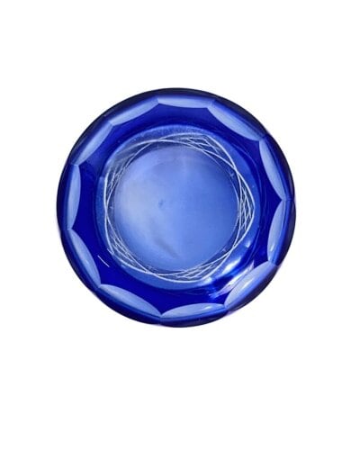 商品画像：グラス/手造り 切子/藍かすり/2点セット/BLU 3