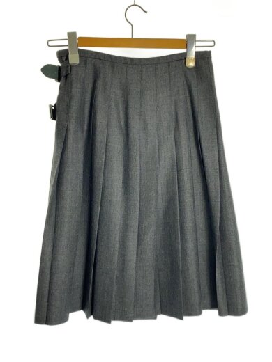 商品画像：スカート/--/ウール/GRY/無地/ウールキルトスカート 2