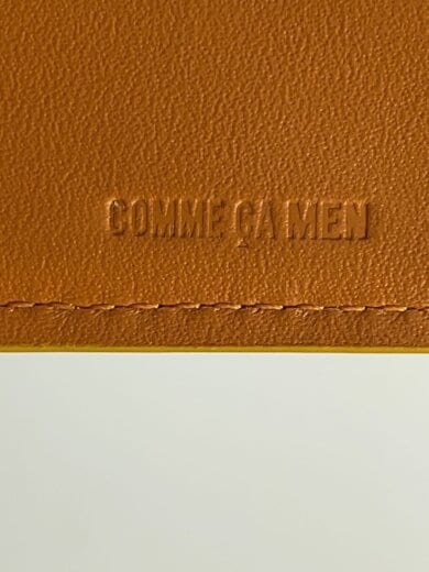 商品画像：2つ折り財布/レザー/YLW/メンズ 3