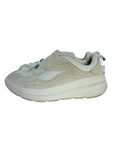 商品画像：ローカットスニーカー/24.5cm/WHT/スウェード 1