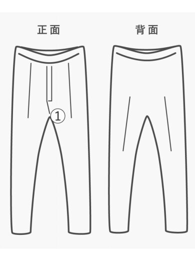 商品画像：ボトム/FREE/ナイロン/BLK/HT1236// 7