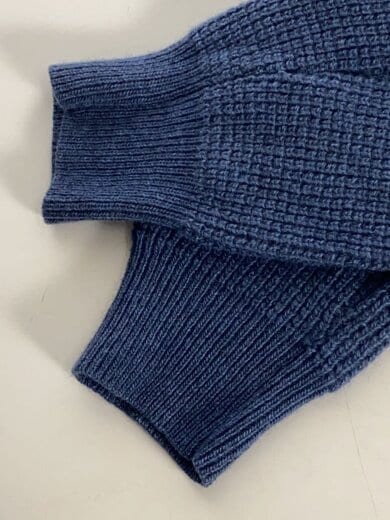 商品画像：HANDWRITING SWEATE/ニット/S/ウール/NVY/無地/LM00814KT1063 5