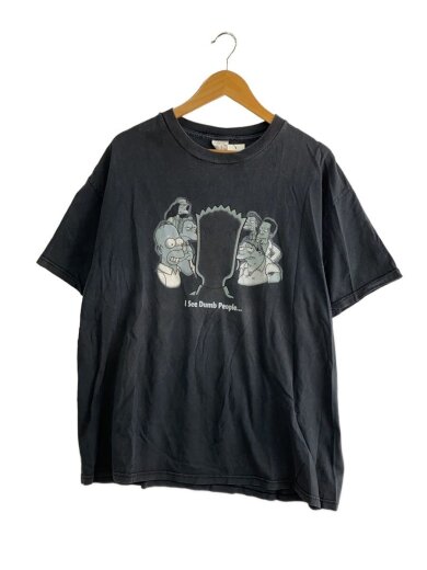 商品画像：Tシャツ/XL/コットン/GRY/USA製/シックスセンス/シンプソンズ// 1