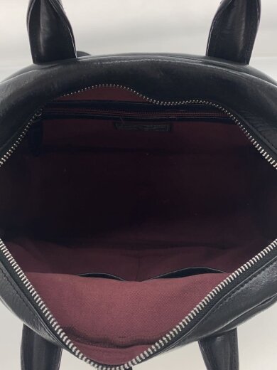 商品画像：ショルダーバッグ/レザー/BLK/VARSITY LEATHER MINI-BOSTON BAG 6