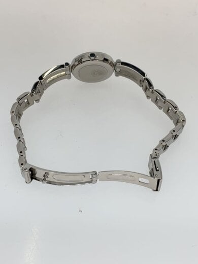 商品画像：クォーツ腕時計/アナログ/ステンレス/BLK/SLV/E031-S057264// 4