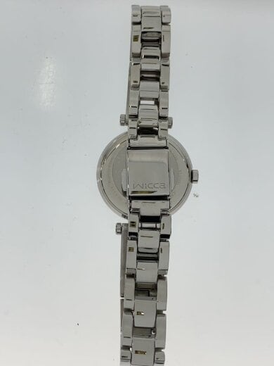 商品画像：クォーツ腕時計/アナログ/ステンレス/BLK/SLV/E031-S057264// 5